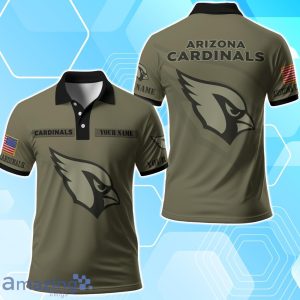 Arizona Cardinals NFL Polo Shirt Custom Your Name For Fans Product Photo 1