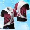 Arizona Cardinals Polo Shirt Custom Name Sport 3D Clothings For Fans
