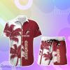 Arizona Coyotes Hawaiian Shirt And Short Palm Tree Custom Name