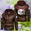 Arizona Team Custom Name And Number 2D Leather Jacket Sport Gift
