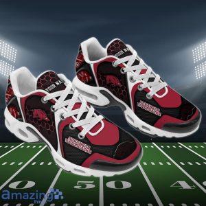 Arkansas Razorbacks Air Cushion Sports Shoes Custom Name Gifts For Football Fan Product Photo 2