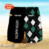 Aston Martin Logo Print 3D Short Hawaiian Trending Summer For Men