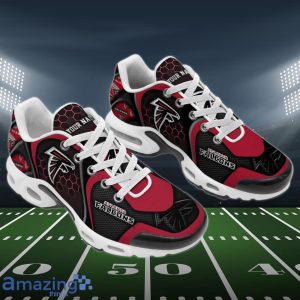 Atlanta Falcons Air Cushion Sports Shoes Custom Name Gifts For Football Fan Product Photo 2