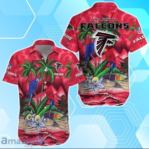 Atlanta Falcons Hawaiian Shirt Summer Gifts For Fans Custom Name Product Photo 1