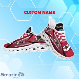 Atlanta Falcons Max Soul Shoes with Custom Name Option - Sport Gifts for Fans Product Photo 3