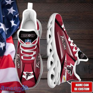 Atlanta Falcons Max Soul Shoes with Custom Name Option - Sport Gifts for Fans Product Photo 4