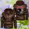 Atlanta Team Custom Name And Number 2D Leather Jacket Sport Gift
