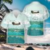 Australian Air Force Boeing Vertol CH-47C Chinook 3D Hawaiian Shirt