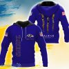 Baltimore Ravens Custom Name Hoodie Love Gift For Real Fans