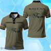 Baltimore Ravens NFL Polo Shirt Custom Your Name For Fans