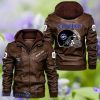 Baltimore Team Custom Name And Number 2D Leather Jacket Sport Gift