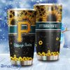 Beautiful Sunflower Pittsburgh Pirates MLB Tumbler 3D Printed