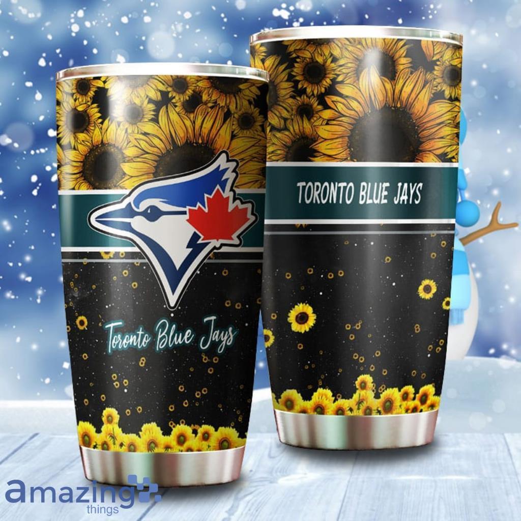 Beautiful Sunflower Toronto Blue Jays MLB Tumbler 3D Printed image Beautiful Sunflower Toronto Blue Jays MLB Tumbler 3D Printed Product Photo 1