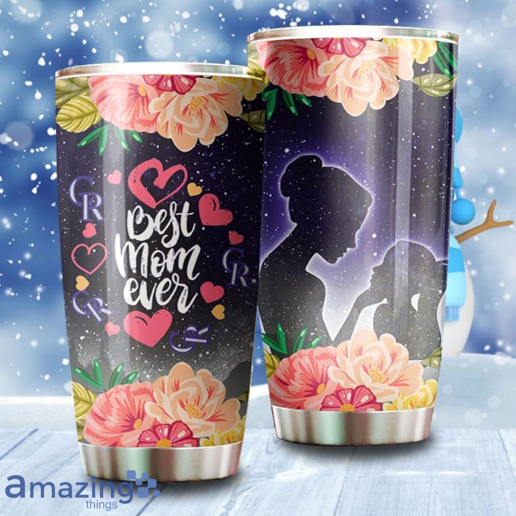 Best Mom Ever Cool Flower Colorado Rockies MLB Tumbler 3D Printed image Best Mom Ever Cool Flower Colorado Rockies MLB Tumbler 3D Printed Product Photo 1