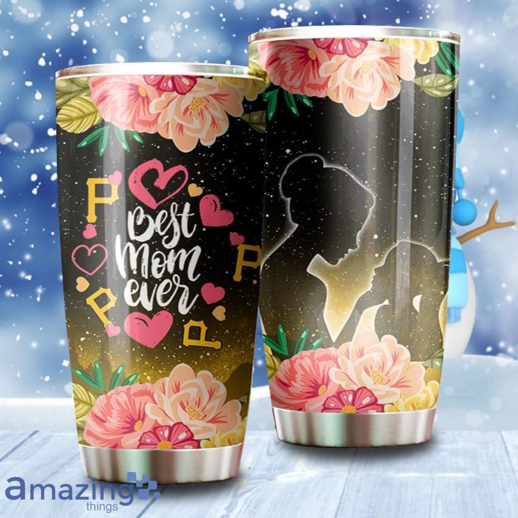 Best Mom Ever Cool Flower Pittsburgh Pirates MLB Tumbler 3D Printed image Best Mom Ever Cool Flower Pittsburgh Pirates MLB Tumbler 3D Printed Product Photo 1