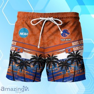Boise State Broncos Sport Team Hawaiian Shirt & Short Vintage Tropical Custom Name image Boise State Broncos Sport Team Hawaiian Shirt & Short Vintage Tropical Custom Name Product Photo 3