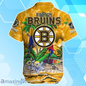 Boston Bruins Hawaiian Shirt Summer Gifts For Fans Custom Name Product Photo 3
