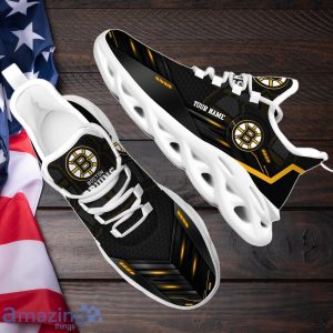 Boston Bruins Max Soul Shoes Custom Your Name Sneakers Gifts For Fan Product Photo 2
