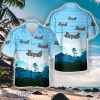 British Royal Air Force CH-47 HC1 Chinook Bravo November Falklands 1982 3D Hawaiian Shirt