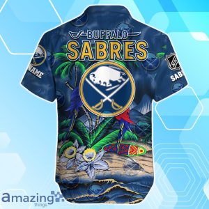 Buffalo Sabres Hawaiian Shirt Summer Gifts For Fans Custom Name Product Photo 3