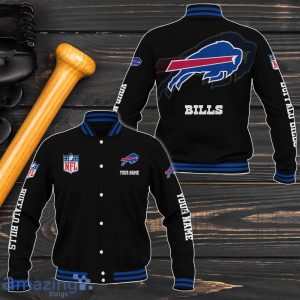 Buffalo Bills Baseball Jacket Custom Name Sport Gifts For Fans Product Photo 1