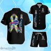 Buffalo Bills Hawaiian Shirt & Short Crucial Catch Intercept Autism Custom Name
