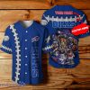 Buffalo Bills NFL 3D Mascot Custom Name Baseball Jersey