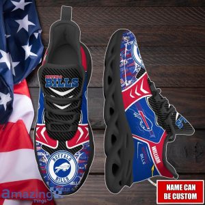 Buffalo Bills NFL Max Soul Shoes New Trending Design Custom Name Product Photo 2