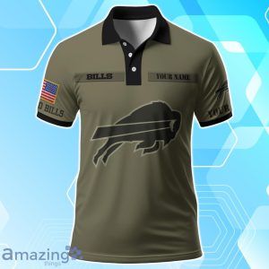 Buffalo Bills NFL Polo Shirt Custom Your Name For Fans Product Photo 3