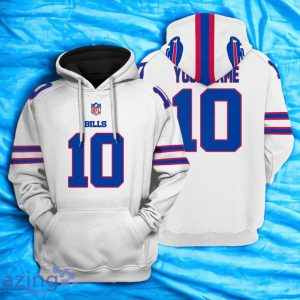 Buffalo Bills Teams 3D Hoodie Custom Number & Name Style Gift Product Photo 3