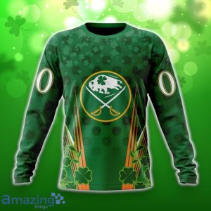 Buffalo Sabres Full Green Design For St. Patrick’s Day 3D Shirt Hoodies Custom Number & Name image Buffalo Sabres Full Green Design For St. Patrick’s Day 3D Shirt Hoodies Custom Number & Name Product Photo 4