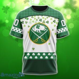 Buffalo Sabres Special Design For St. Patrick Day 3D Shirt Hoodies Custom Number & Name image Buffalo Sabres Special Design For St. Patrick Day 3D Shirt Hoodies Custom Number & Name Product Photo 6