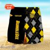 Bumblebee Logo Print 3D Short Hawaiian Trending Summer For Men