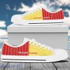 Calgary Flames Canvas Low Top Shoes New Trend
