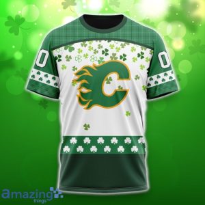 Calgary Flames Special Design For St. Patrick Day 3D Shirt Hoodies Custom Number & Name image Calgary Flames Special Design For St. Patrick Day 3D Shirt Hoodies Custom Number & Name Product Photo 6