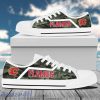 Camouflage Calgary Flames Canvas Low Top Shoes New Trend