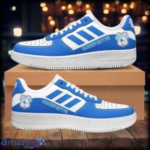 Cardiff City F.C Sport Shoes Air Force 1 Sneaker For Men And Women Product Photo 2