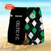 Celtic F.C. Logo Print 3D Short Hawaiian Trending Summer For Men