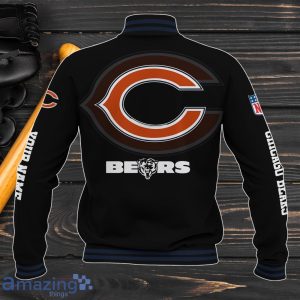 Chicago Bears Baseball Jacket Custom Name Sport Gifts For Fans Product Photo 3