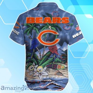Chicago Bears Hawaiian Shirt Summer Gifts For Fans Custom Name image Chicago Bears Hawaiian Shirt Summer Gifts For Fans Custom Name Product Photo 3