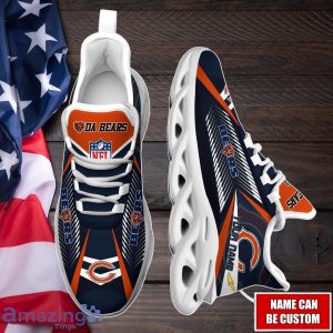 Chicago Bears Max Soul Shoes with Custom Name Option Sport Gifts for Fans image Chicago Bears Max Soul Shoes with Custom Name Option - Sport Gifts for Fans Product Photo 4
