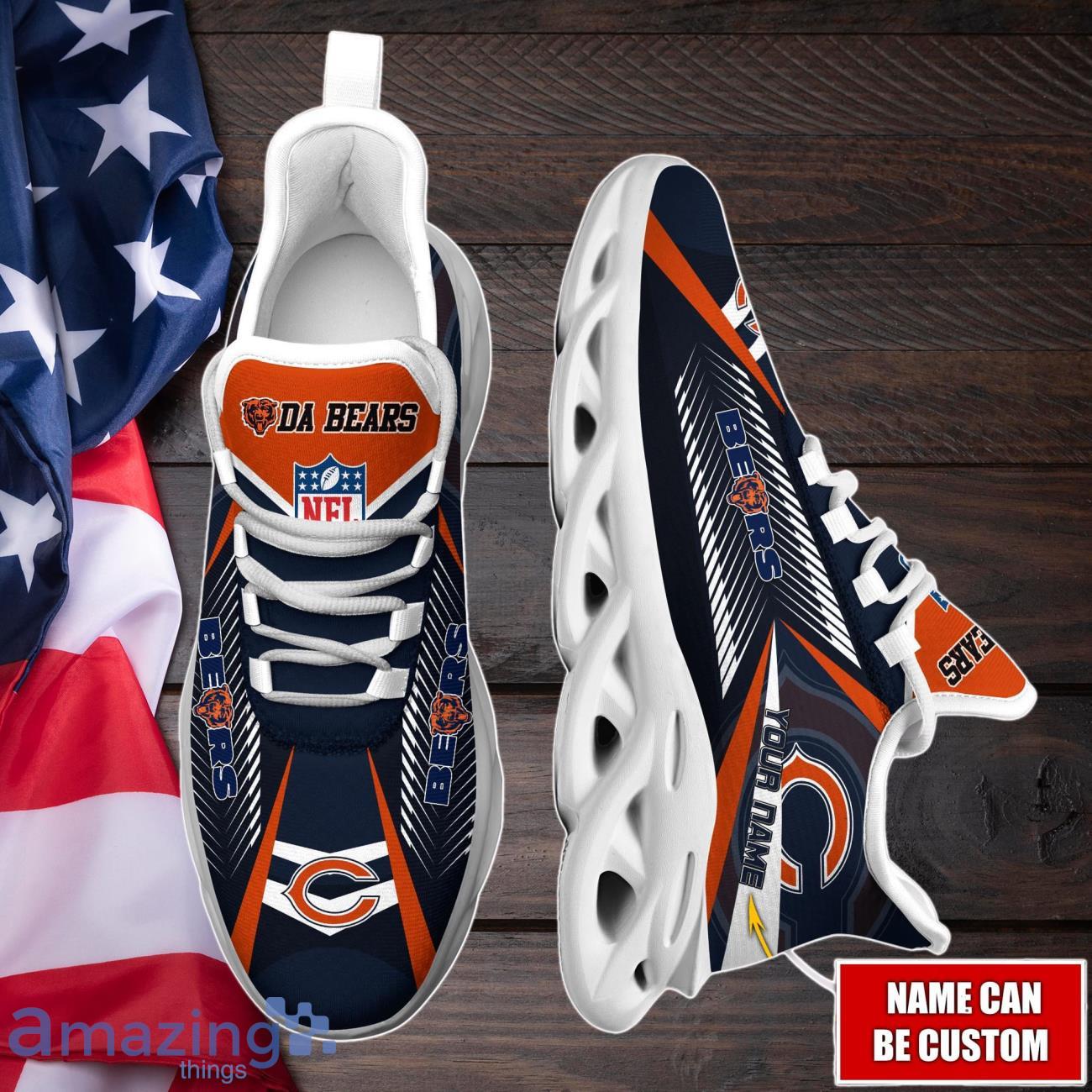 Chicago Bears Max Soul Shoes with Custom Name Option Sport Gifts for Fans image Chicago Bears Max Soul Shoes with Custom Name Option - Sport Gifts for Fans Product Photo 4
