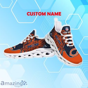 Chicago Bears NFL Max Soul Shoes Custom Name Wings Design For Fans Product Photo 3