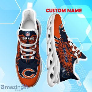 Chicago Bears NFL Max Soul Shoes Custom Name Wings Design For Fans Product Photo 4