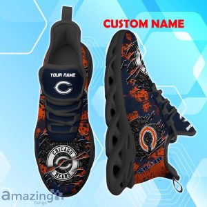 Chicago Bears NFL Max Soul Shoes Newest Design for Sports Fans Custom Name Product Photo 2
