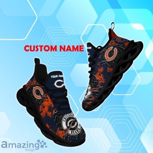 Chicago Bears NFL Max Soul Shoes Newest Design for Sports Fans Custom Name Product Photo 1