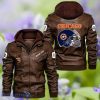 Chicago Team Custom Name And Number 2D Leather Jacket Sport Gift