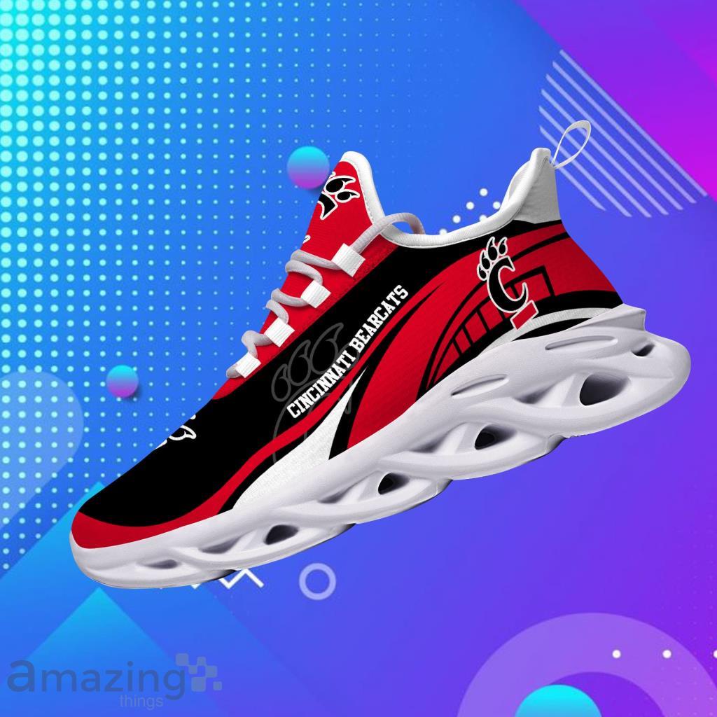 Cincinnati Bearcats Sneakers Max Soul Shoes Trending Summer Vintage Style image Cincinnati Bearcats Sneakers Max Soul Shoes Trending Summer Vintage Style Product Photo 1