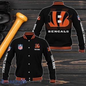 Cincinnati Bengals Baseball Jacket Custom Name Sport Gifts For Fans Product Photo 1