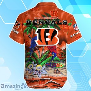 Cincinnati Bengals Hawaiian Shirt Summer Gifts For Fans Custom Name Product Photo 3